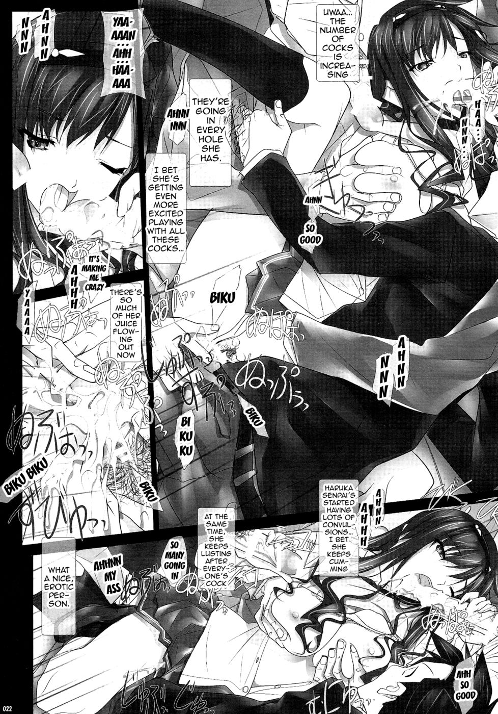 Hentai Manga Comic-Haruka-senpai's... Molester Train GOO!-Read-21